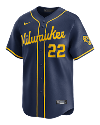 Christian Yelich Milwaukee Brewers Men's Nike Dri-FIT ADV MLB